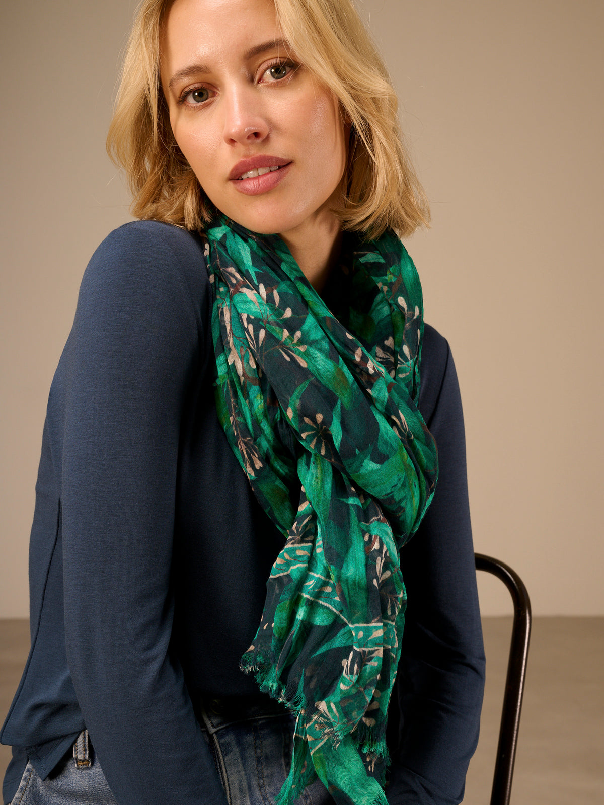 Cotton scarf