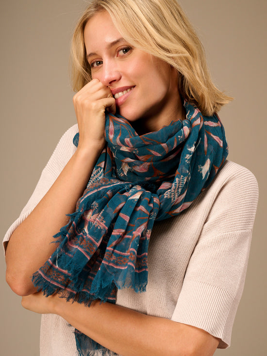 Cotton scarf