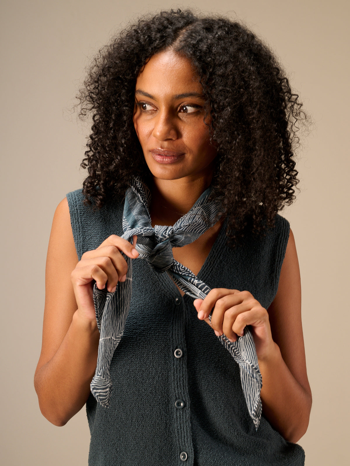 Printed scarf