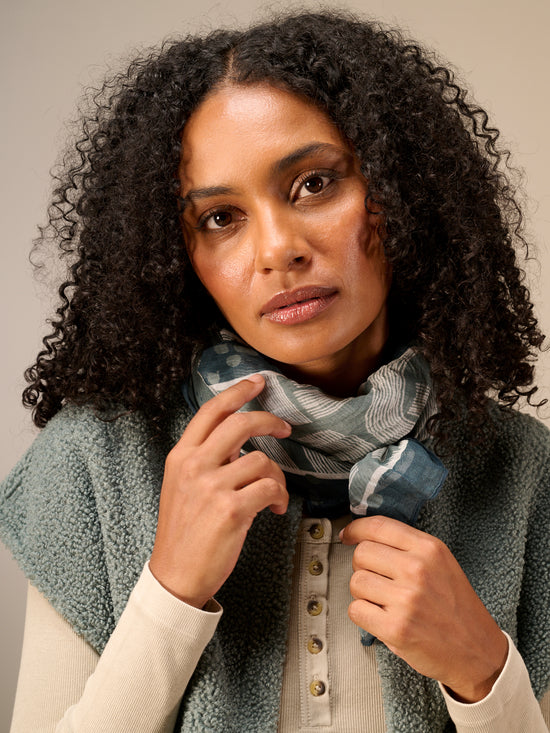 Printed scarf