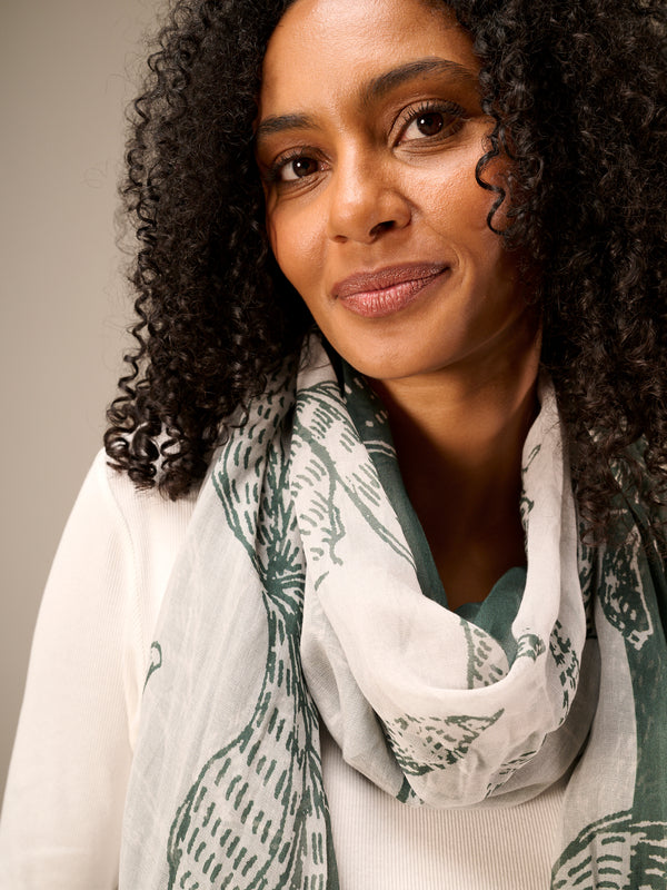 Printed scarf