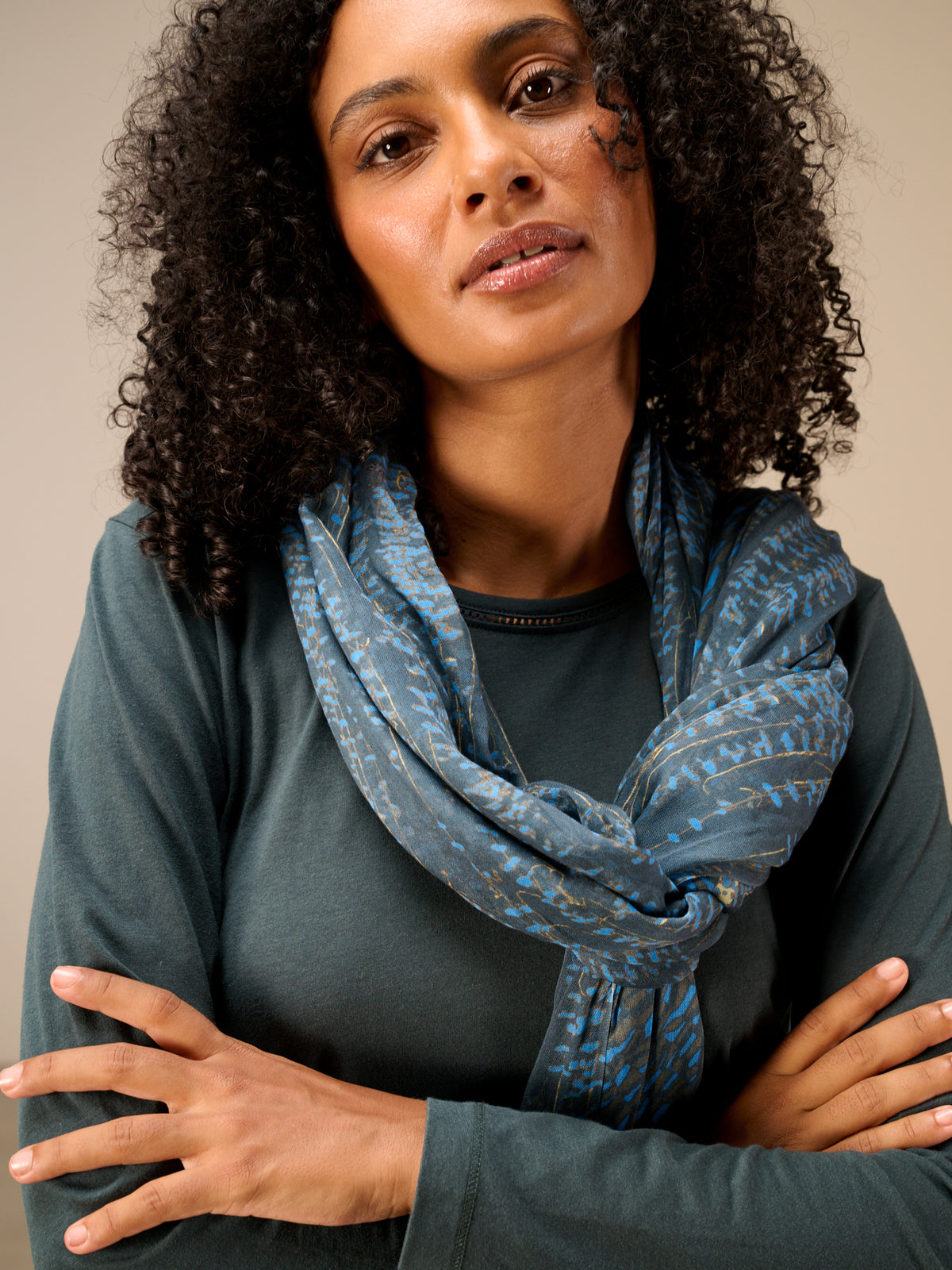 Printed scarf
