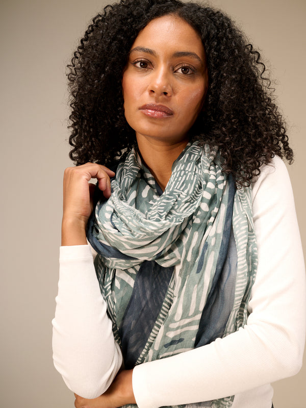 Printed scarf
