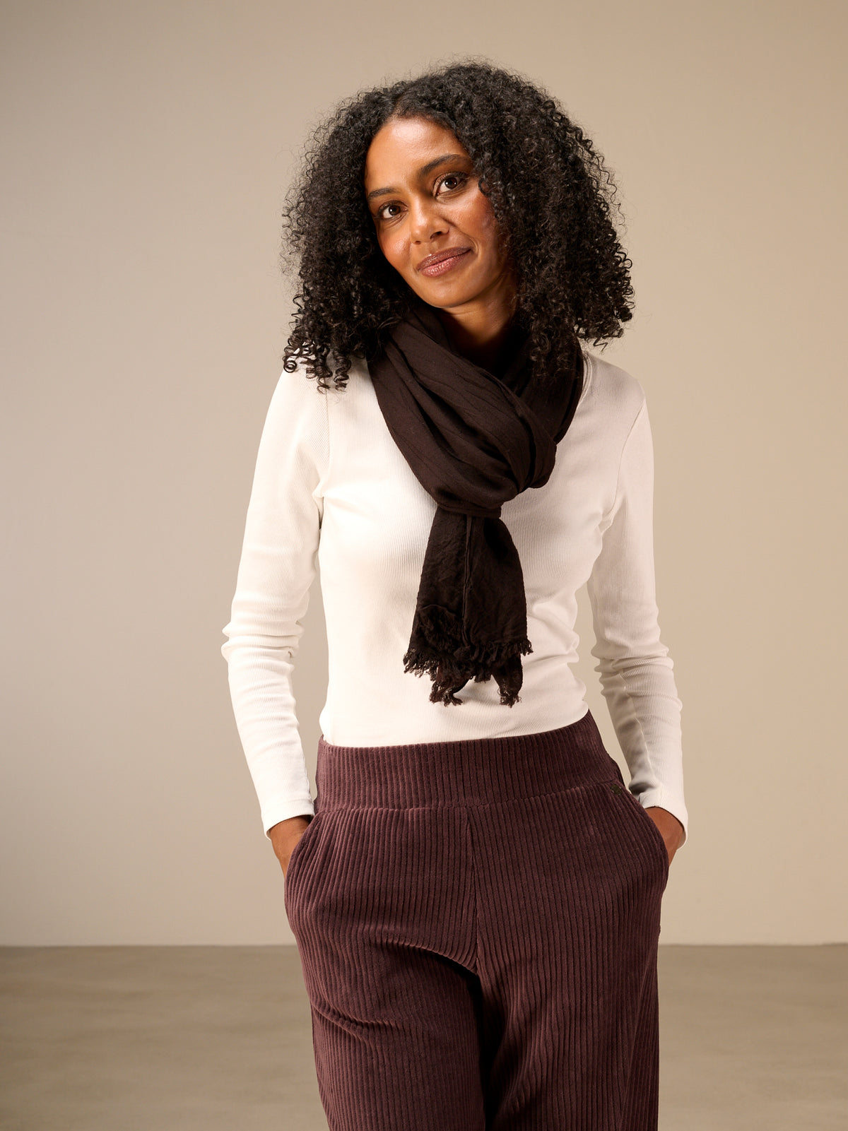 Wool scarf