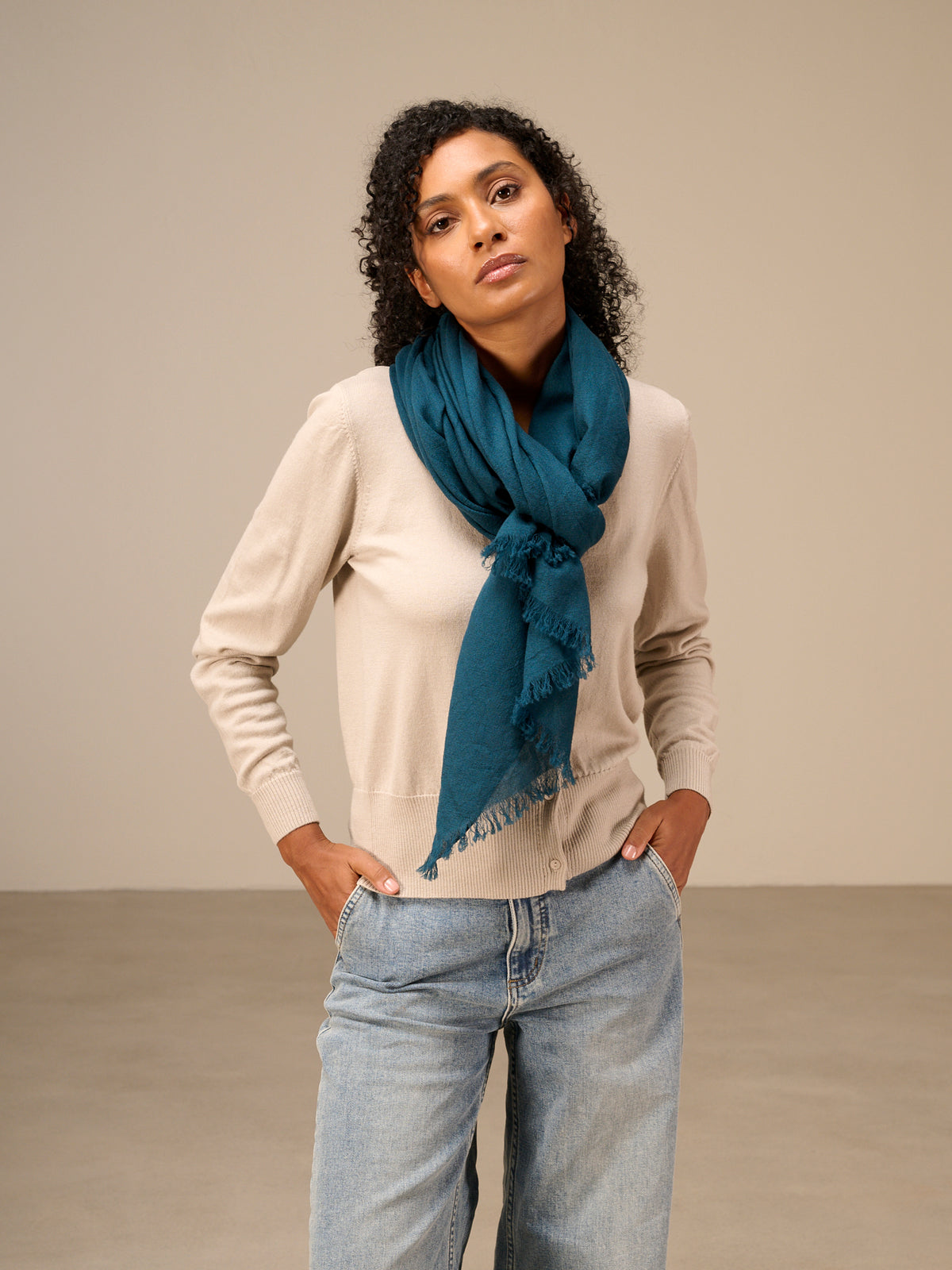 Wool scarf