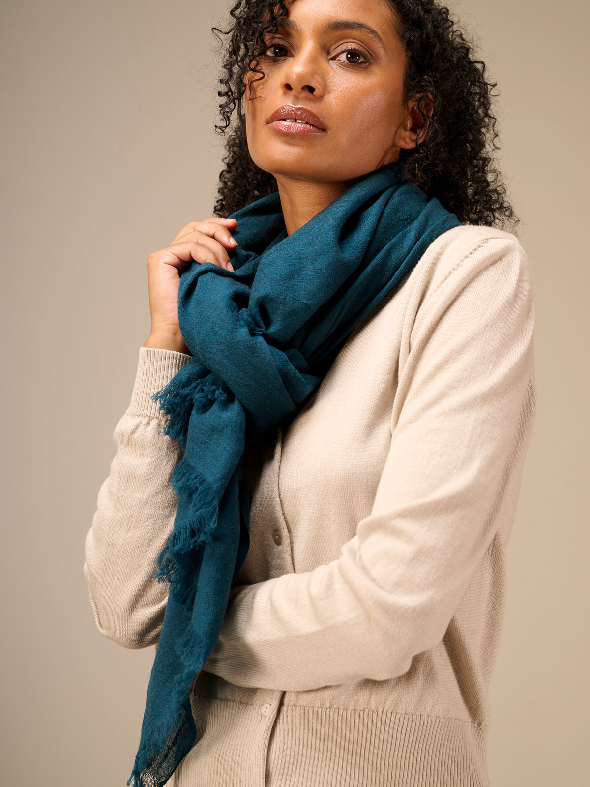 Wool scarf