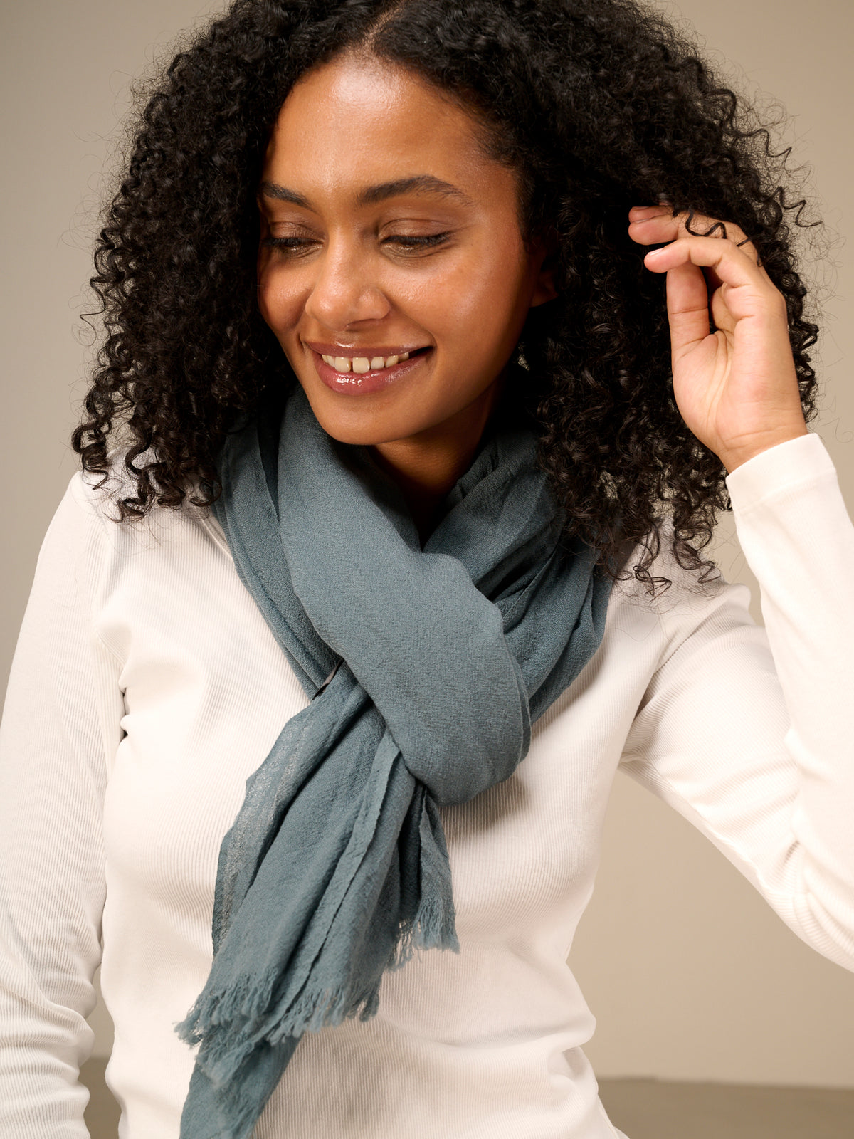 Wool scarf