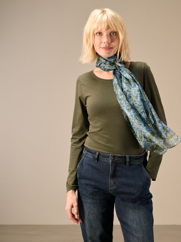 Silk scarf