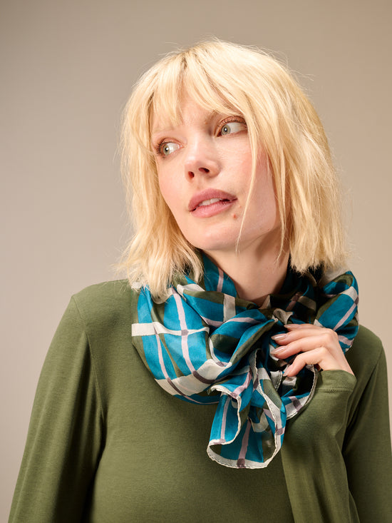 Silk scarf