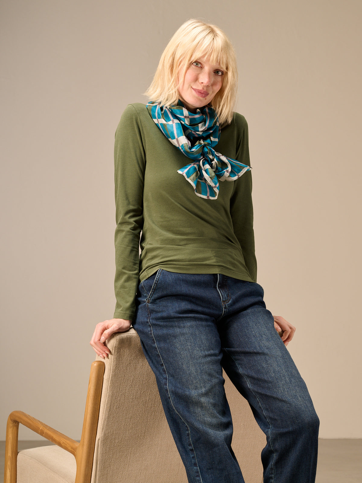 Silk scarf