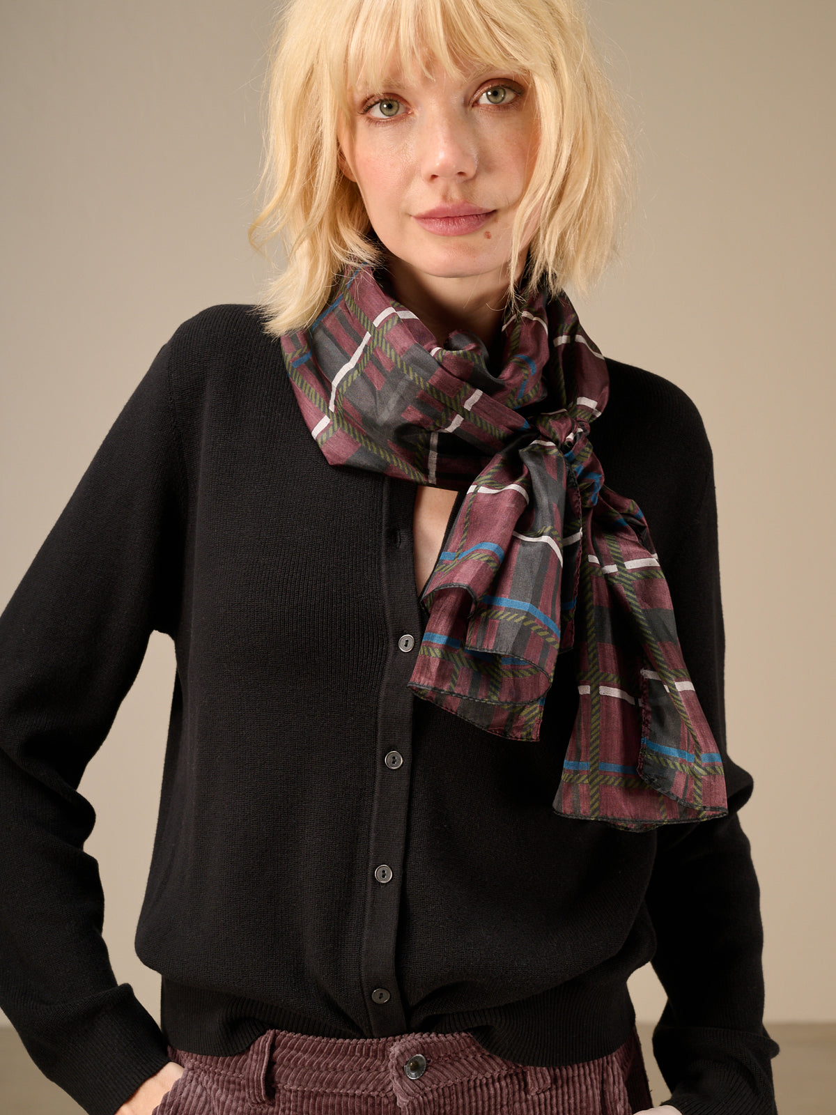 Silk scarf