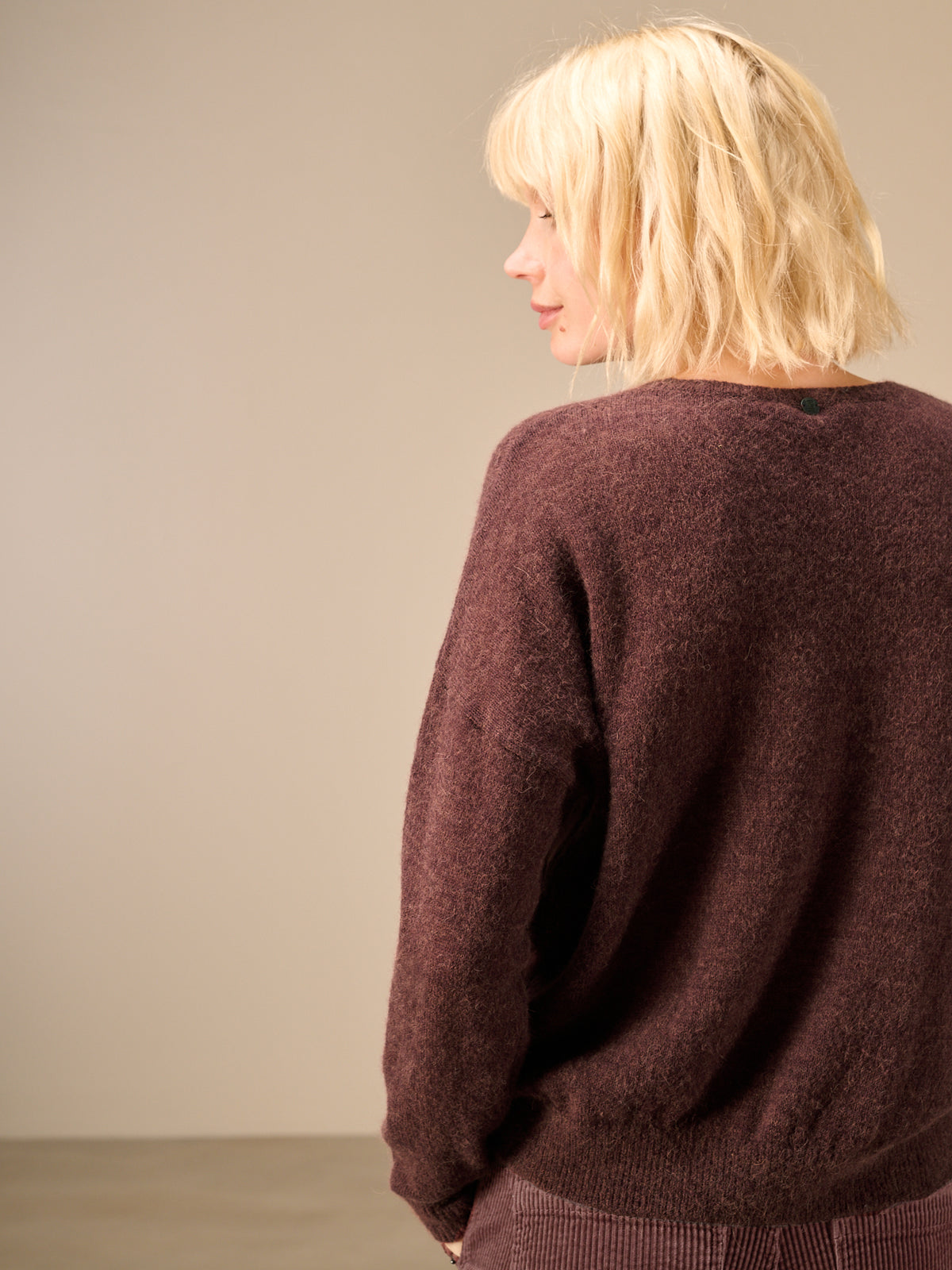 Round-neck sweater