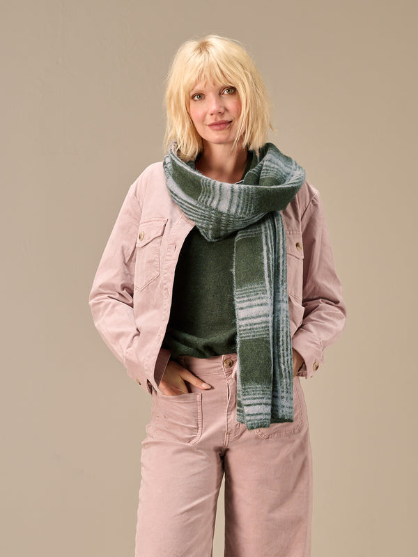Knitted scarf