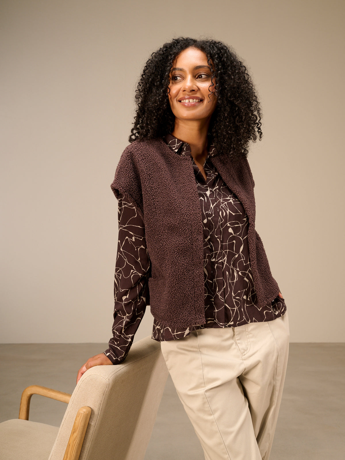 Fleece vest
