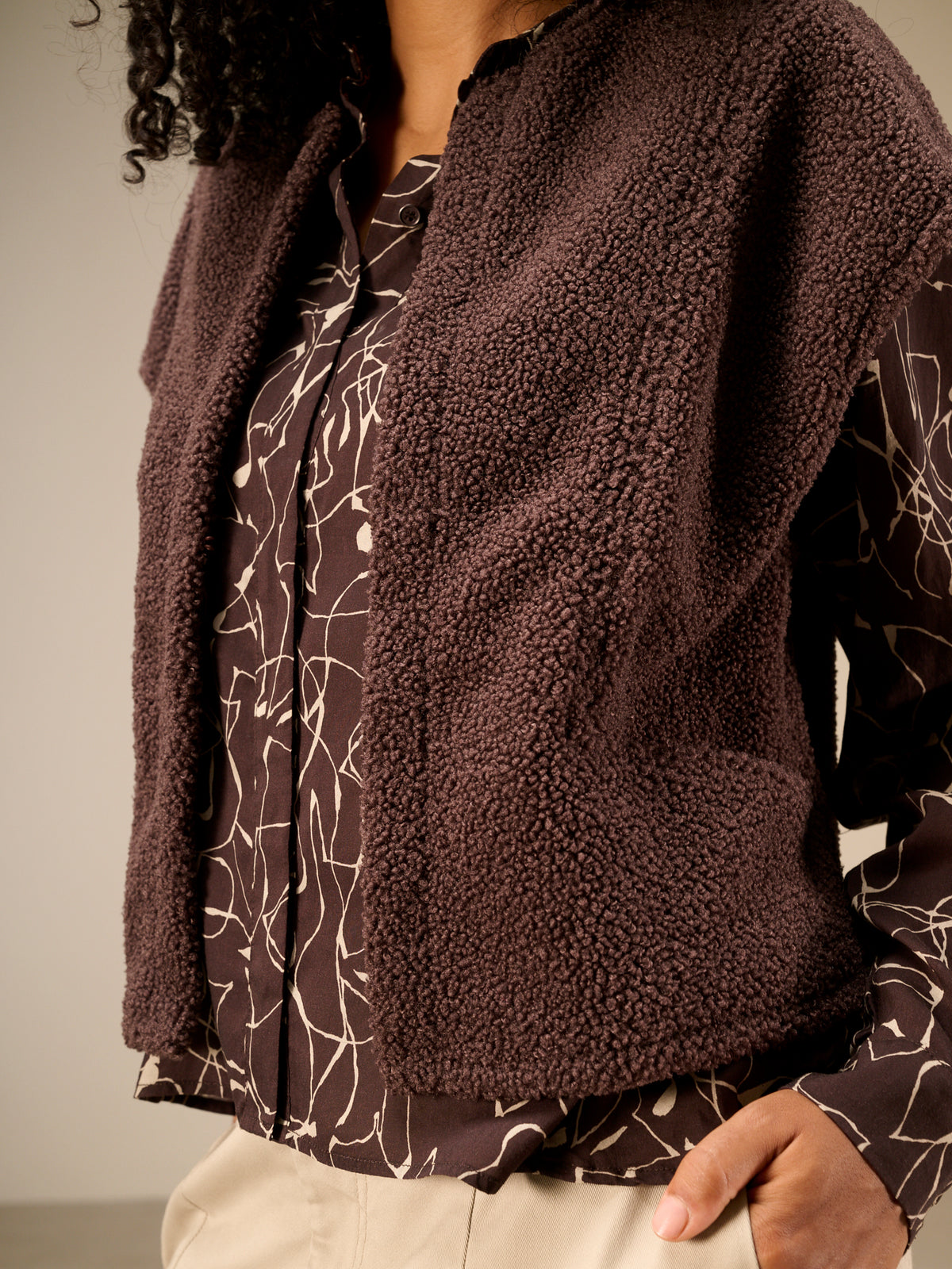 Fleece vest