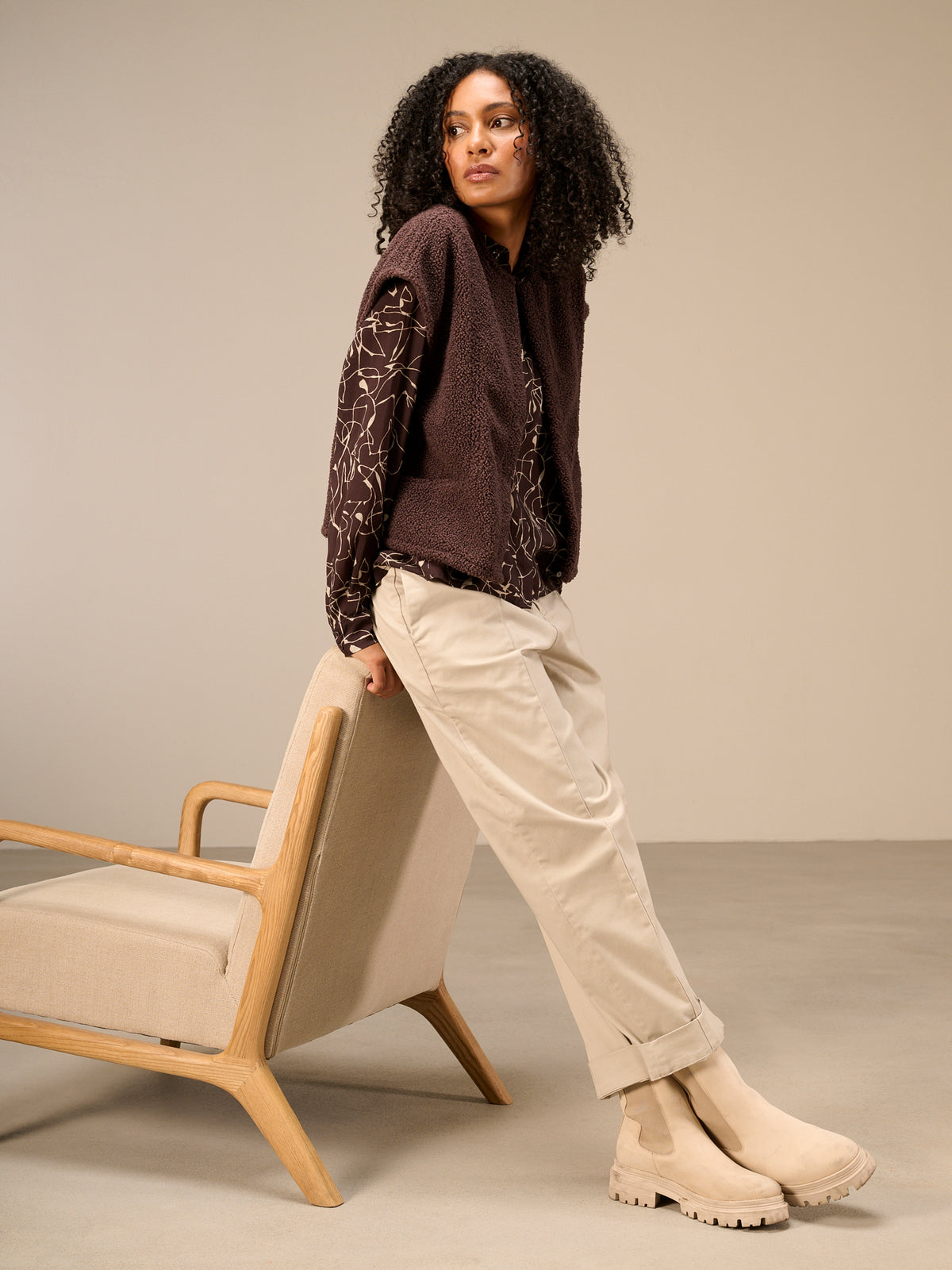 Fleece vest