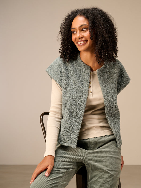 Fleece vest