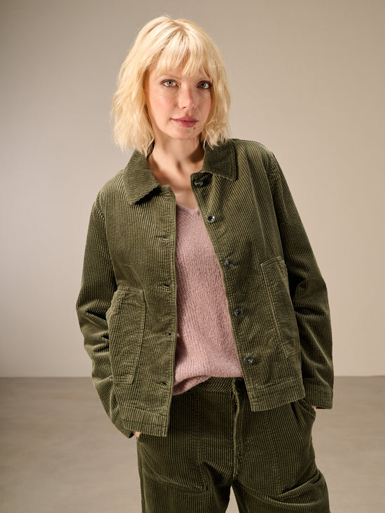 Shirt-collar jacket