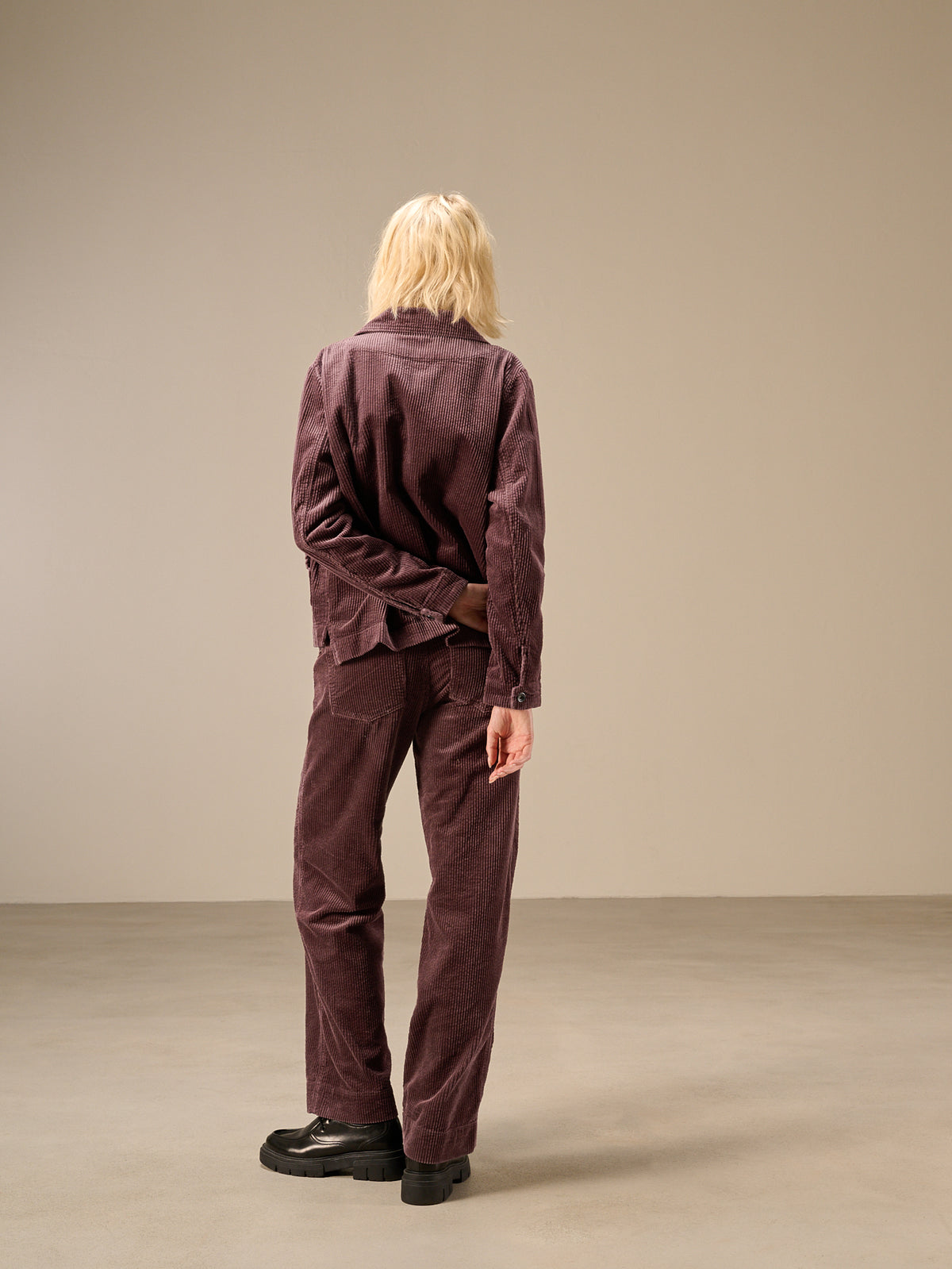 Shirt-collar jacket
