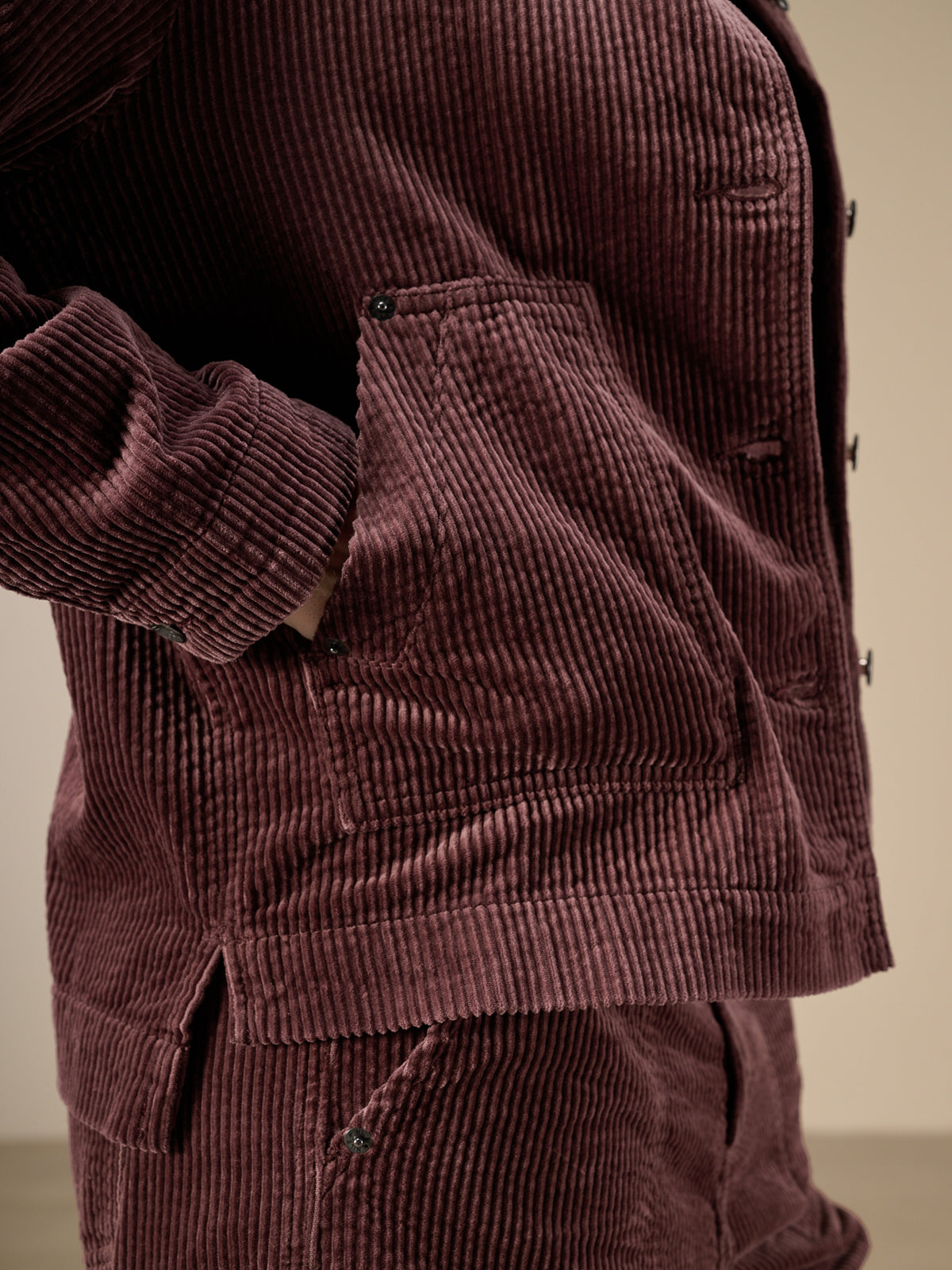 Shirt-collar jacket