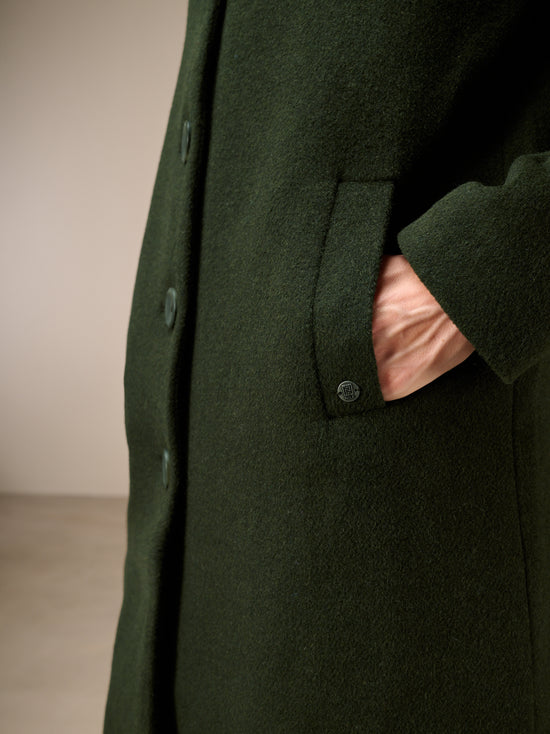 Hooded coat