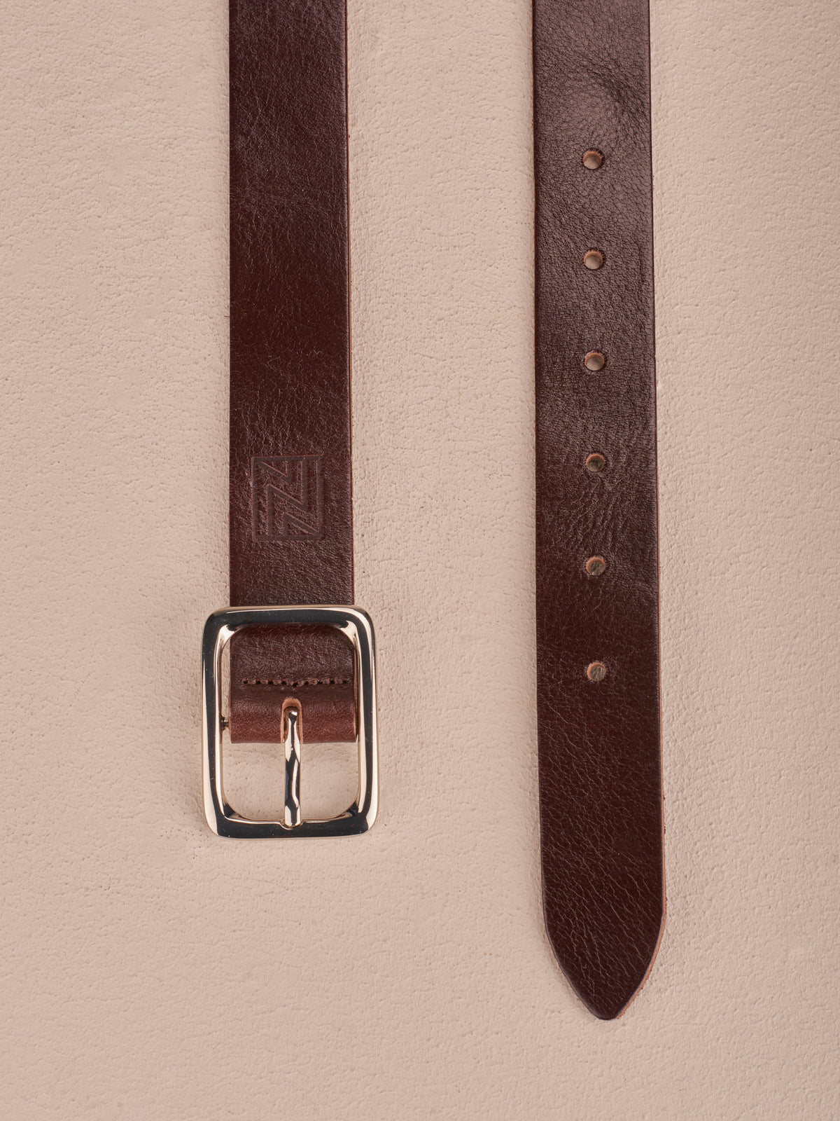 Leather belt