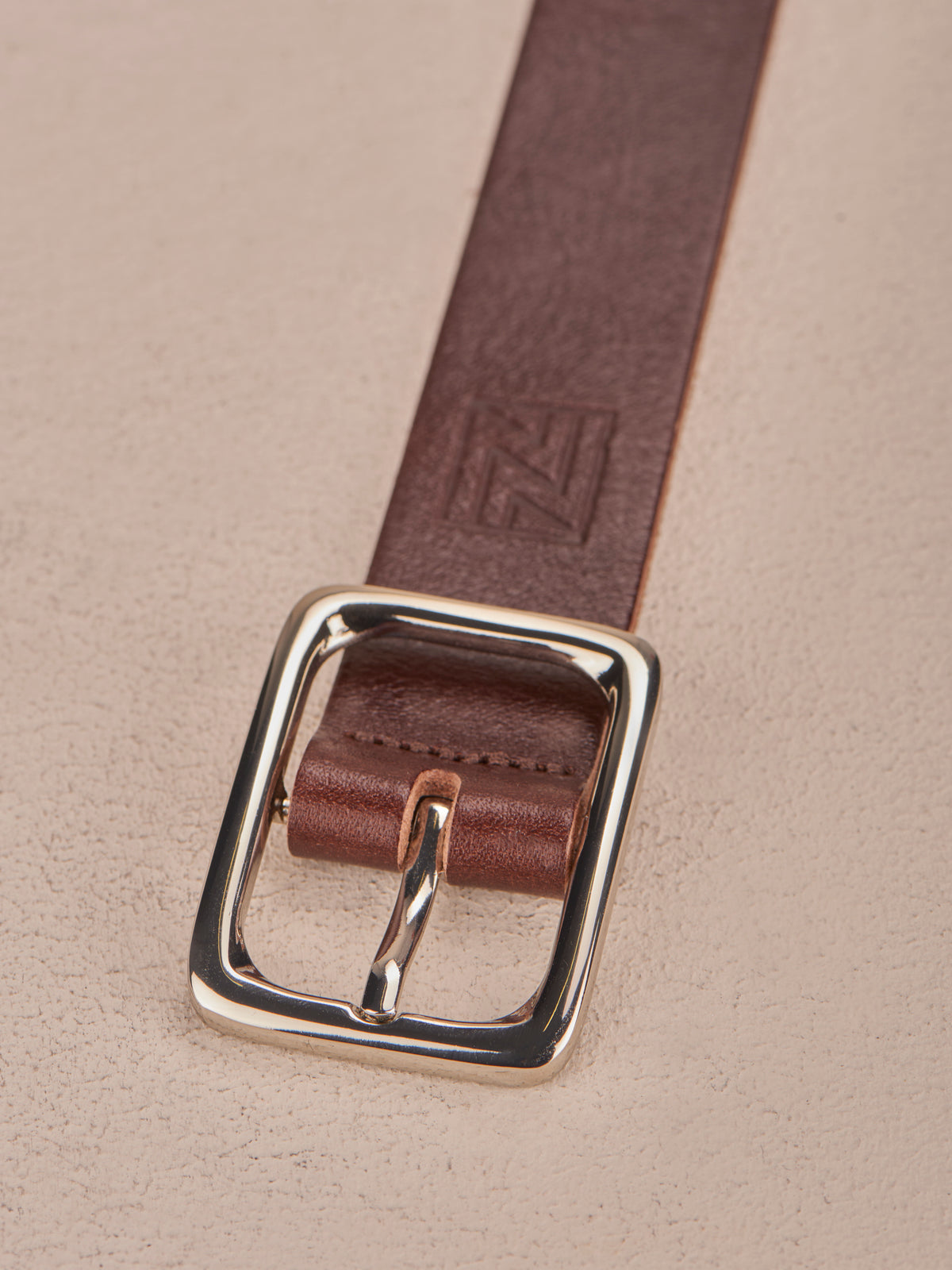 Leather belt