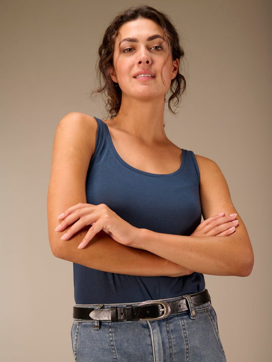 Leather belt