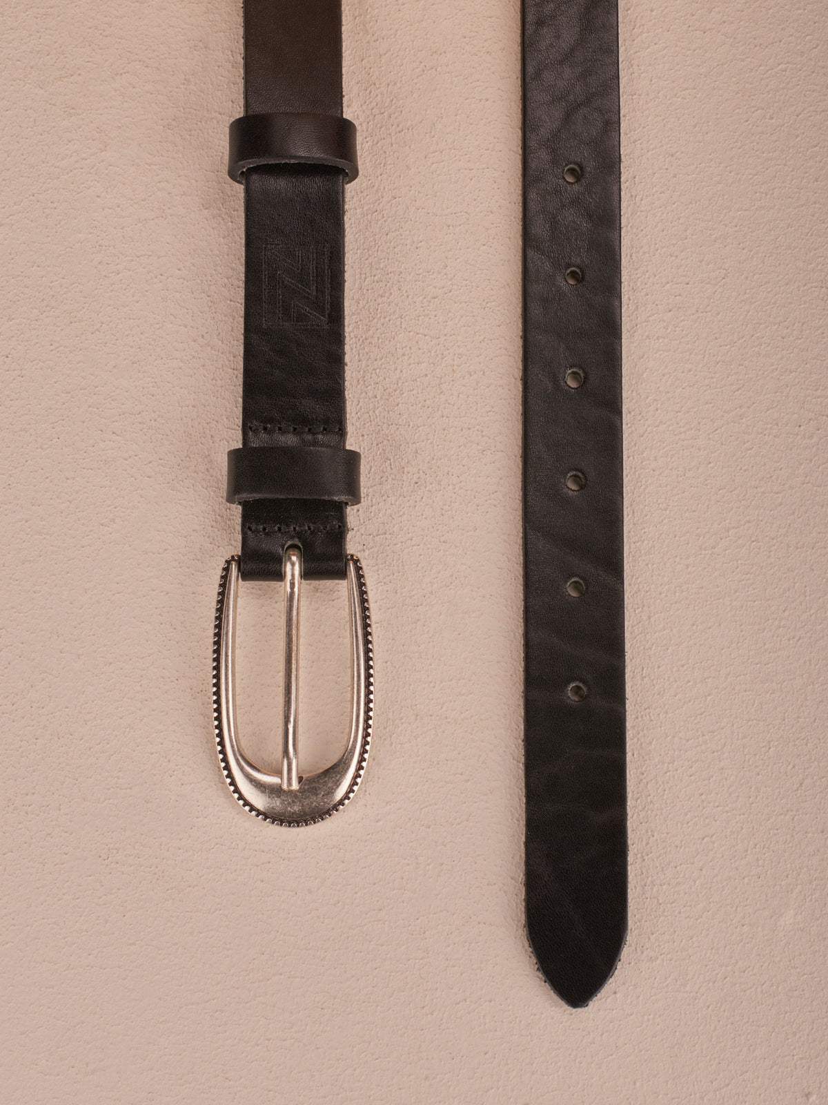 Leather belt