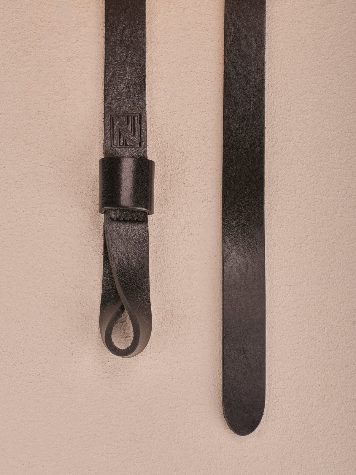 Leather belt