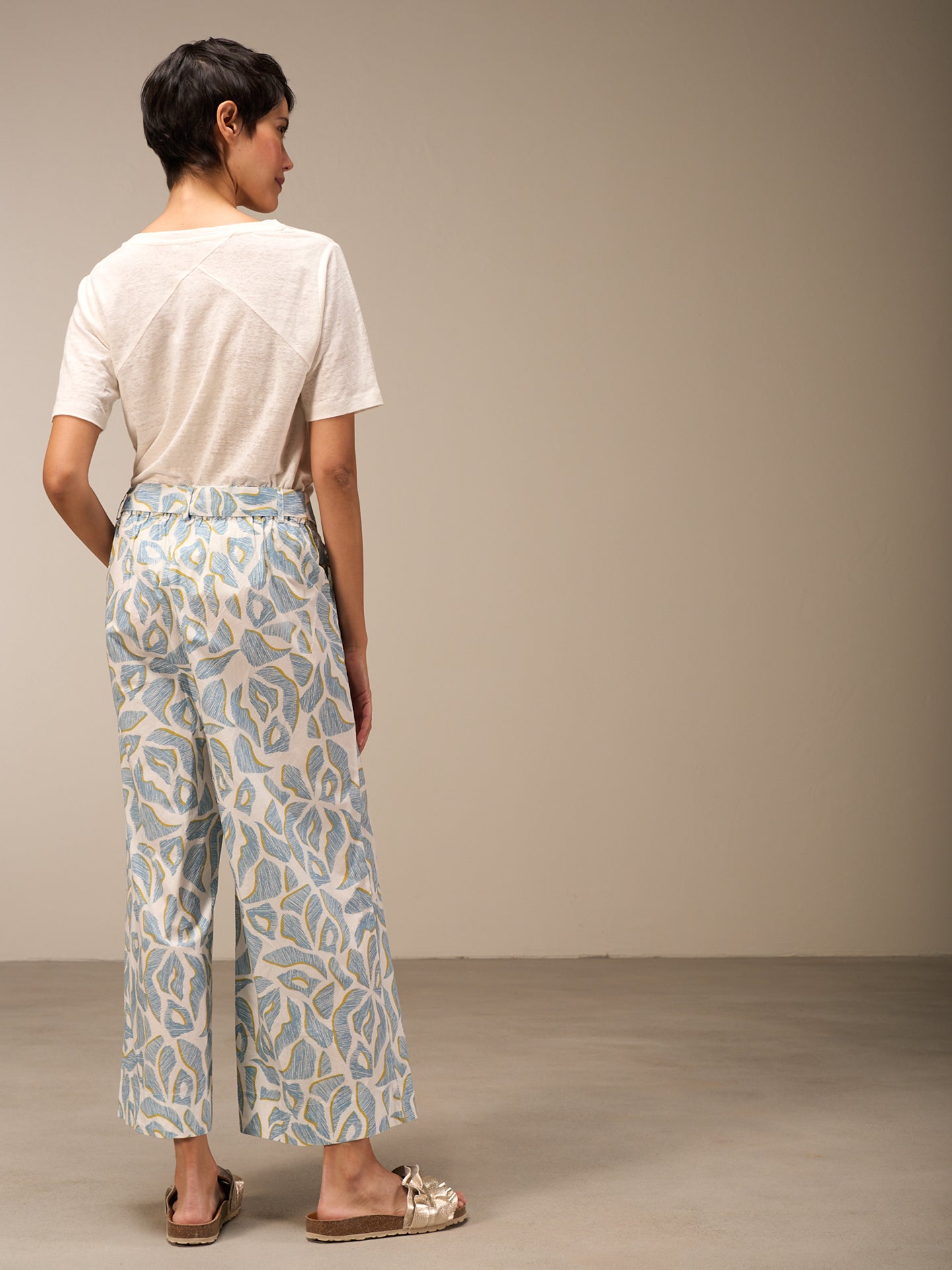 Printed pants