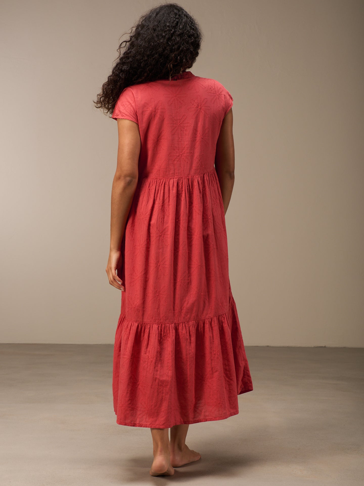 V-neck dress