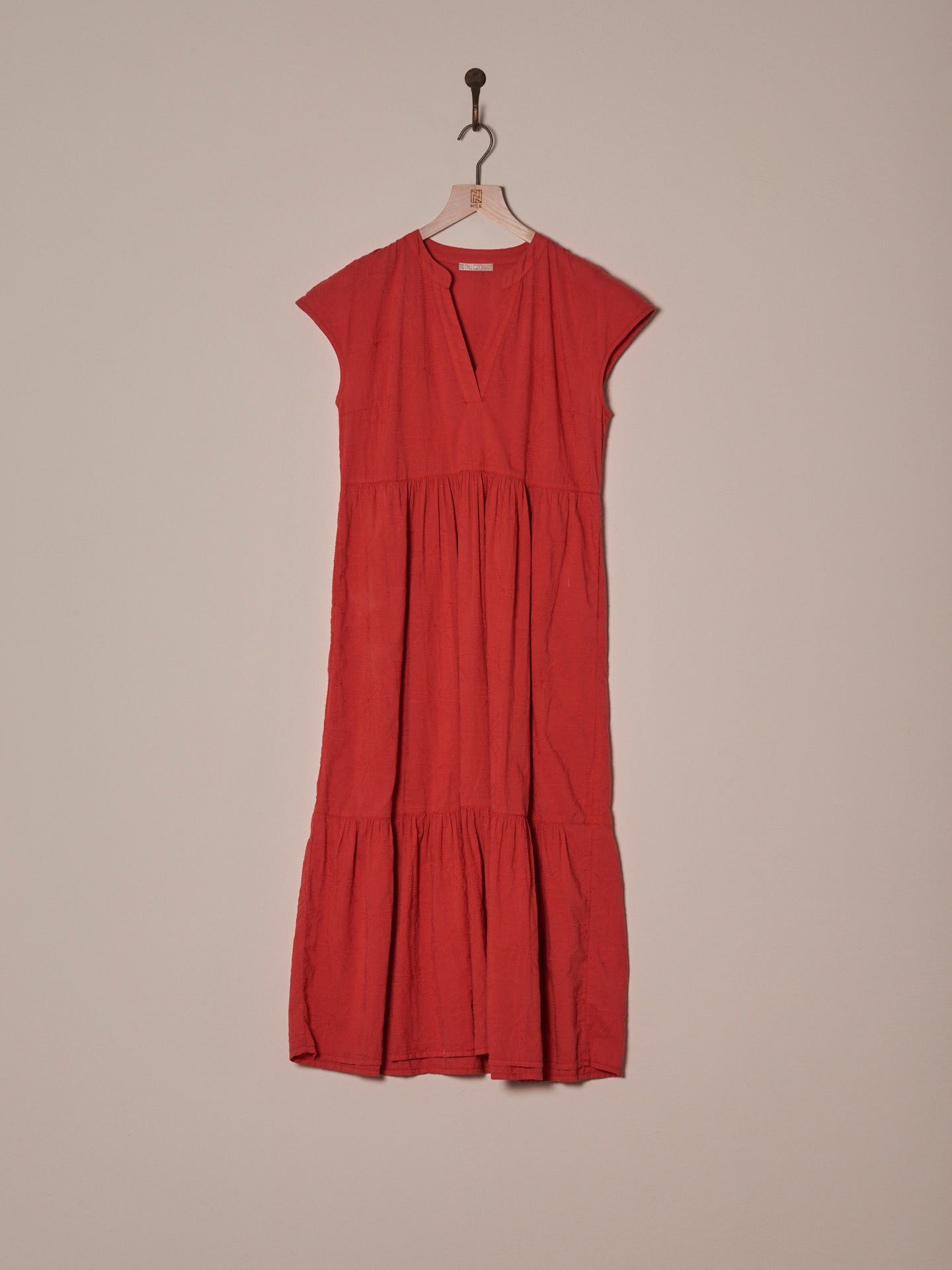V-neck dress
