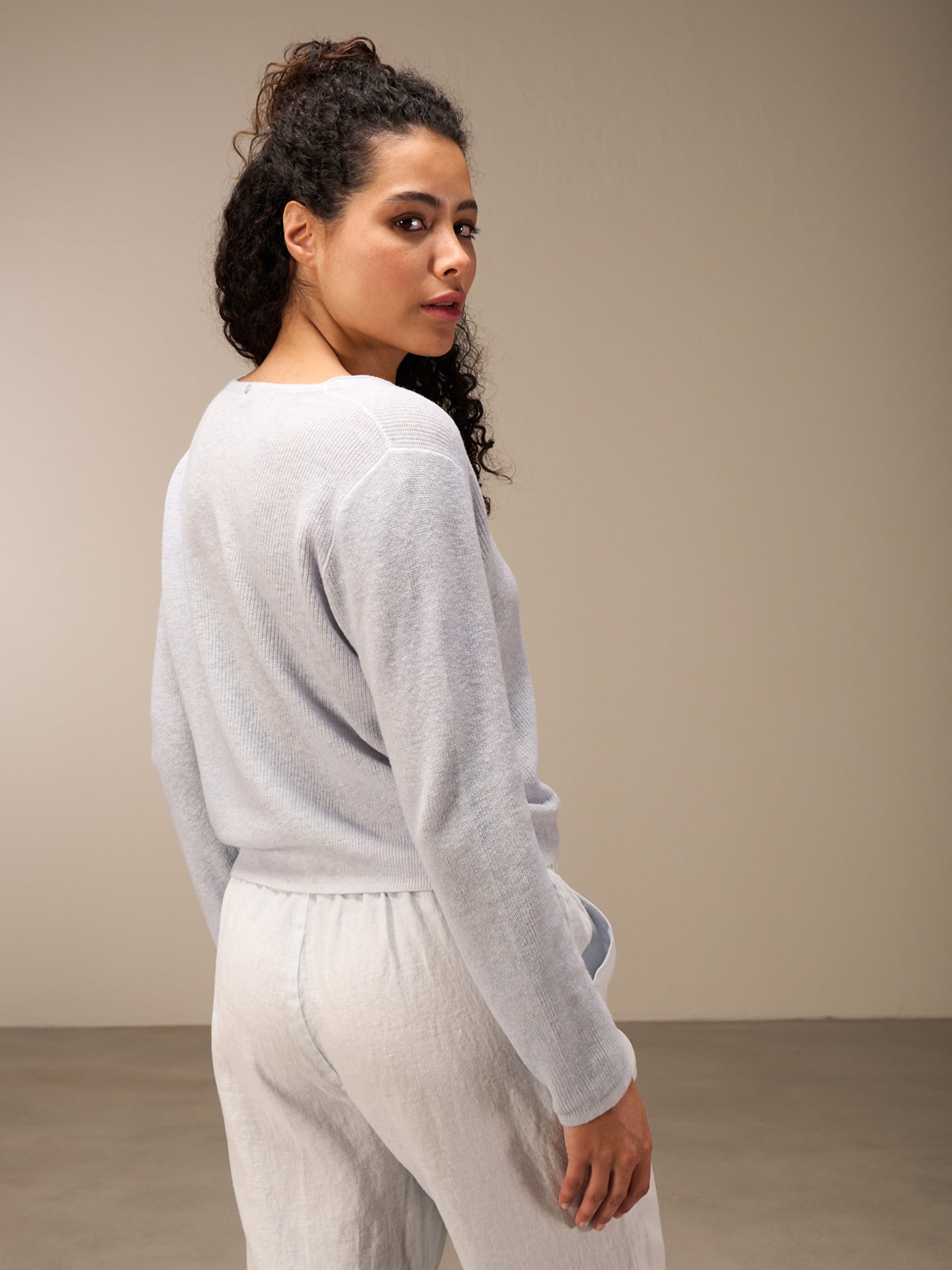 Giacca in maglia con chiusura con bottoni