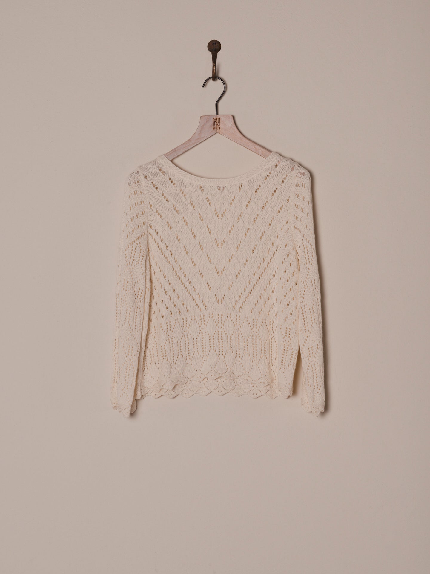 Loose-knit sweater