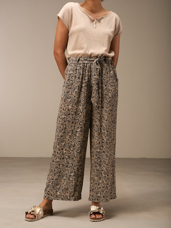 Printed pants