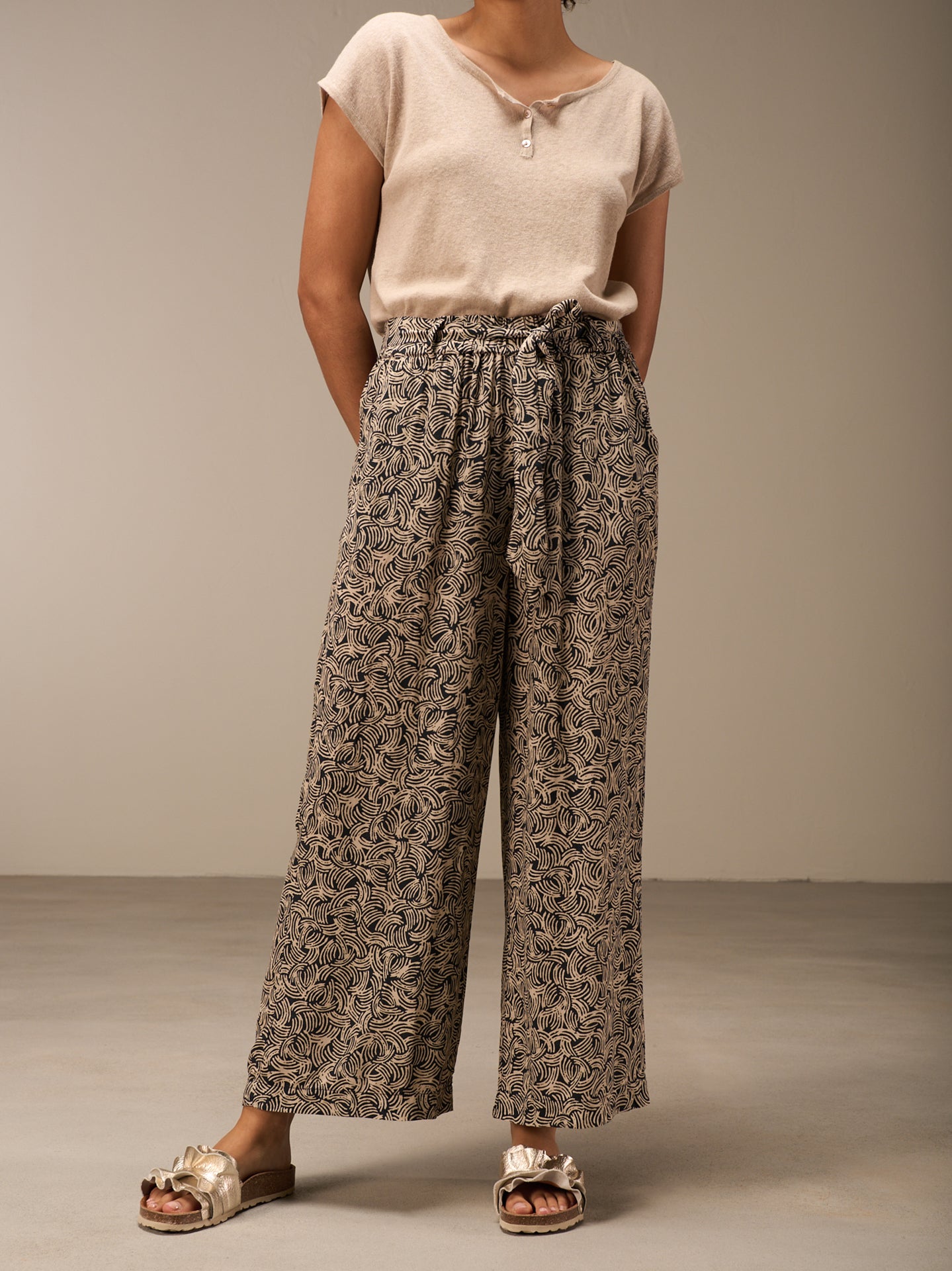 pantalon imprimé