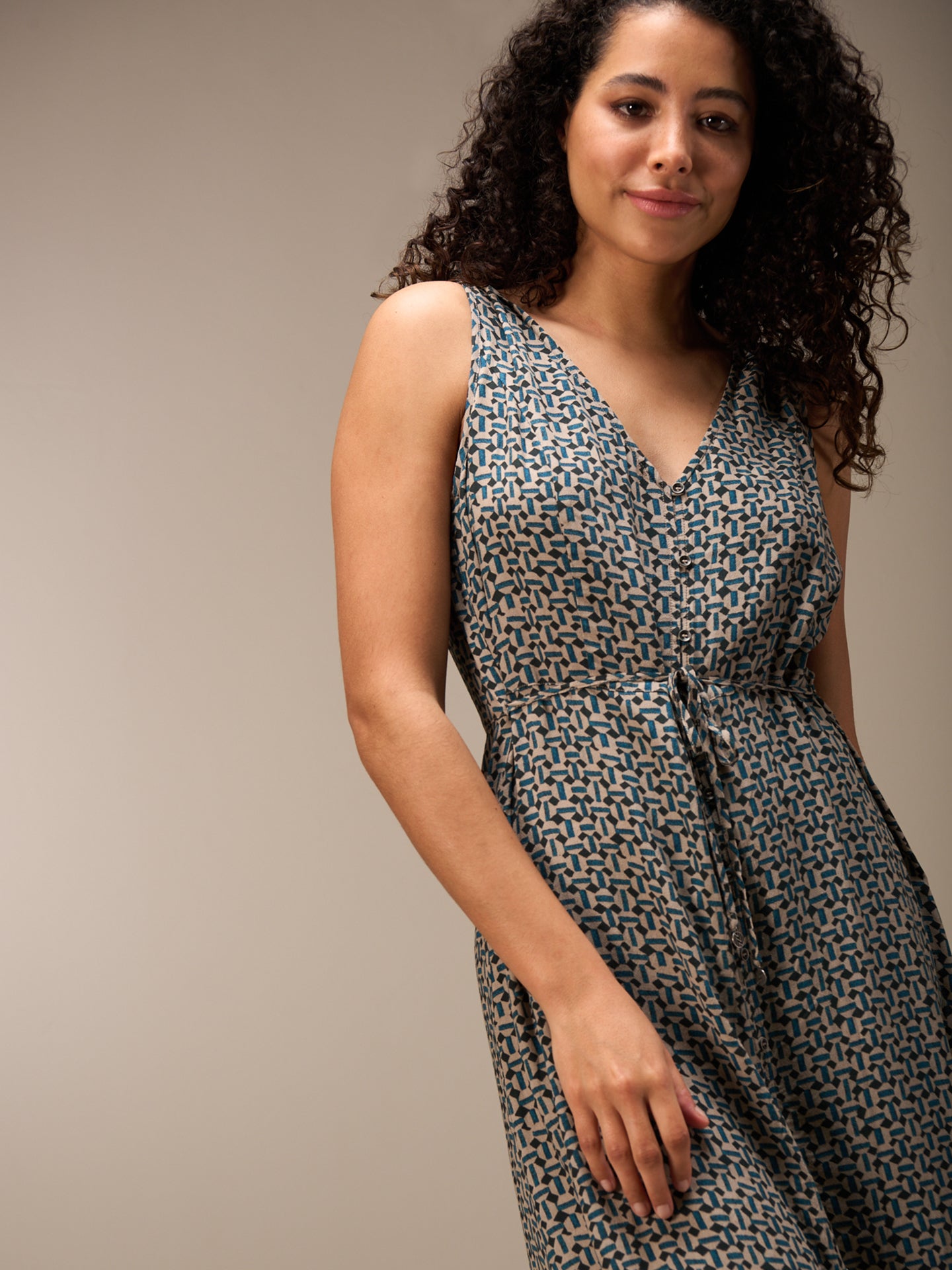 Printed dress