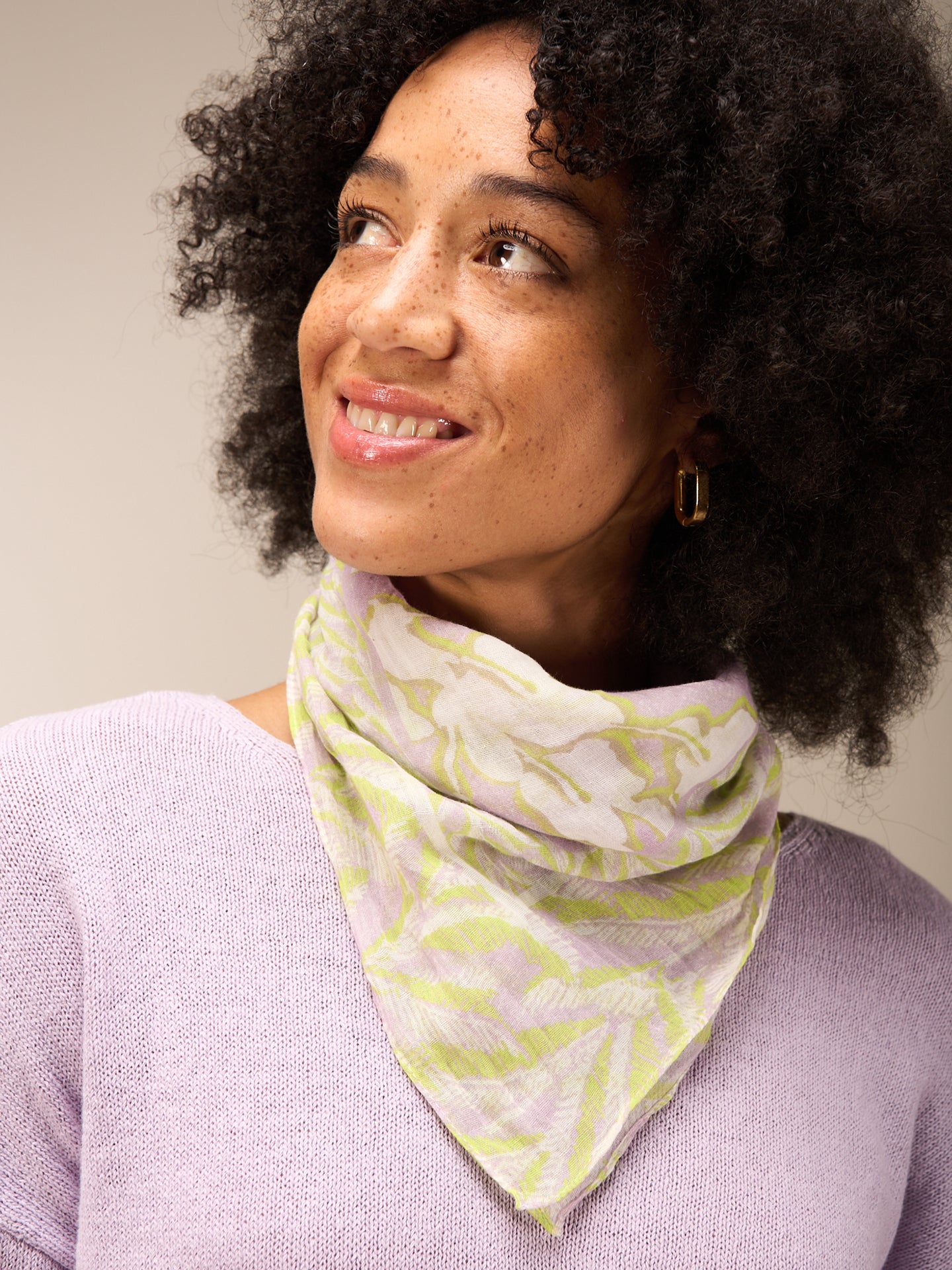 Cotton scarf