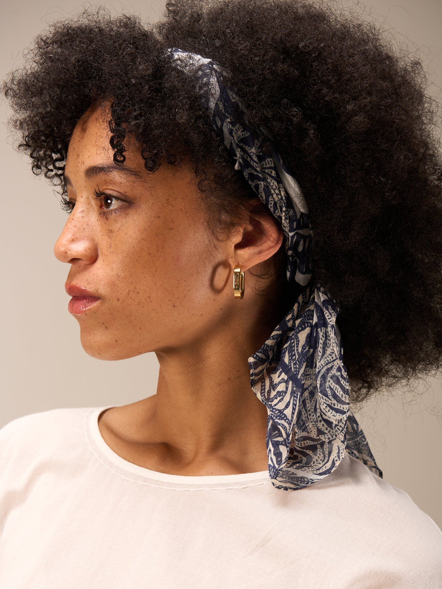 Cotton scarf
