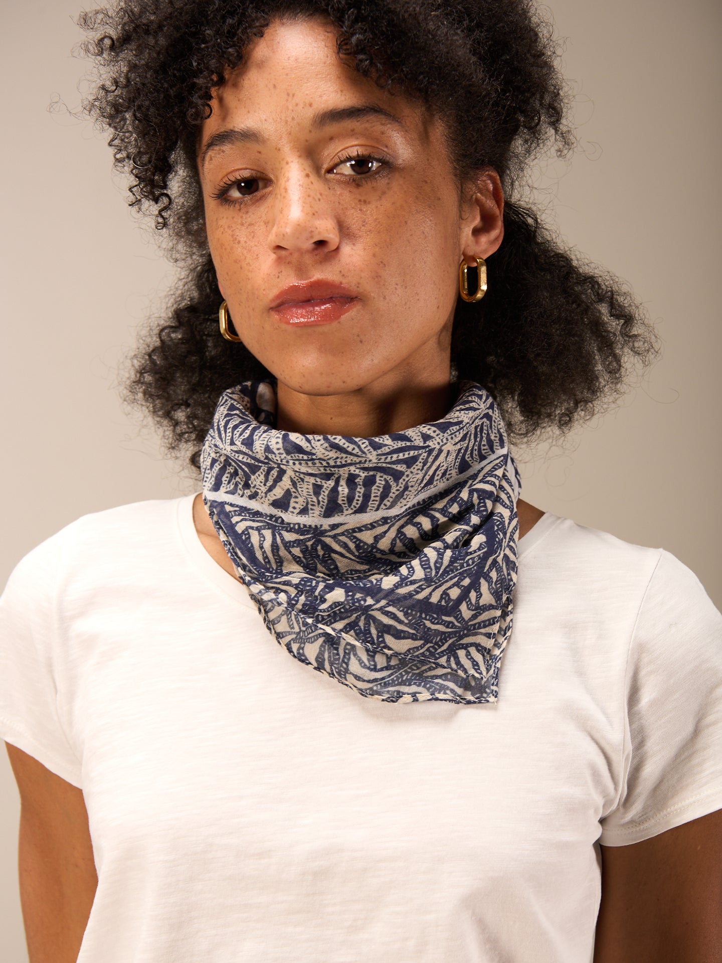 Cotton scarf