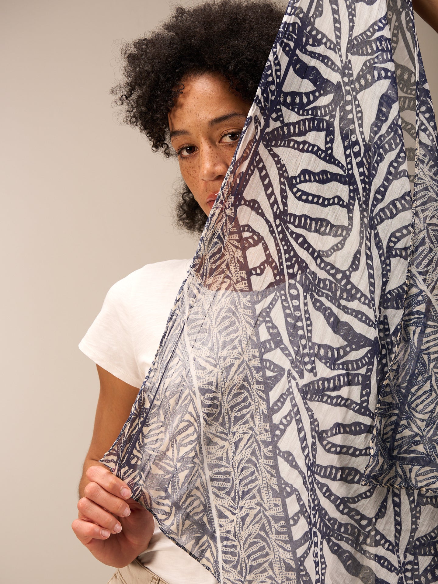 Cotton scarf