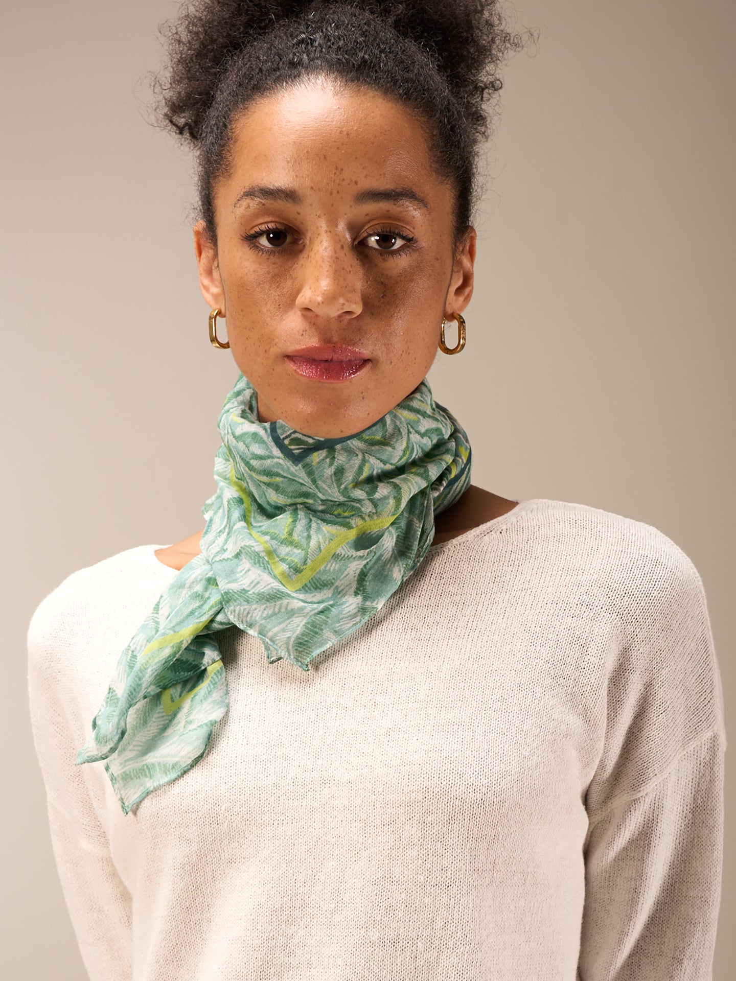 Cotton scarf