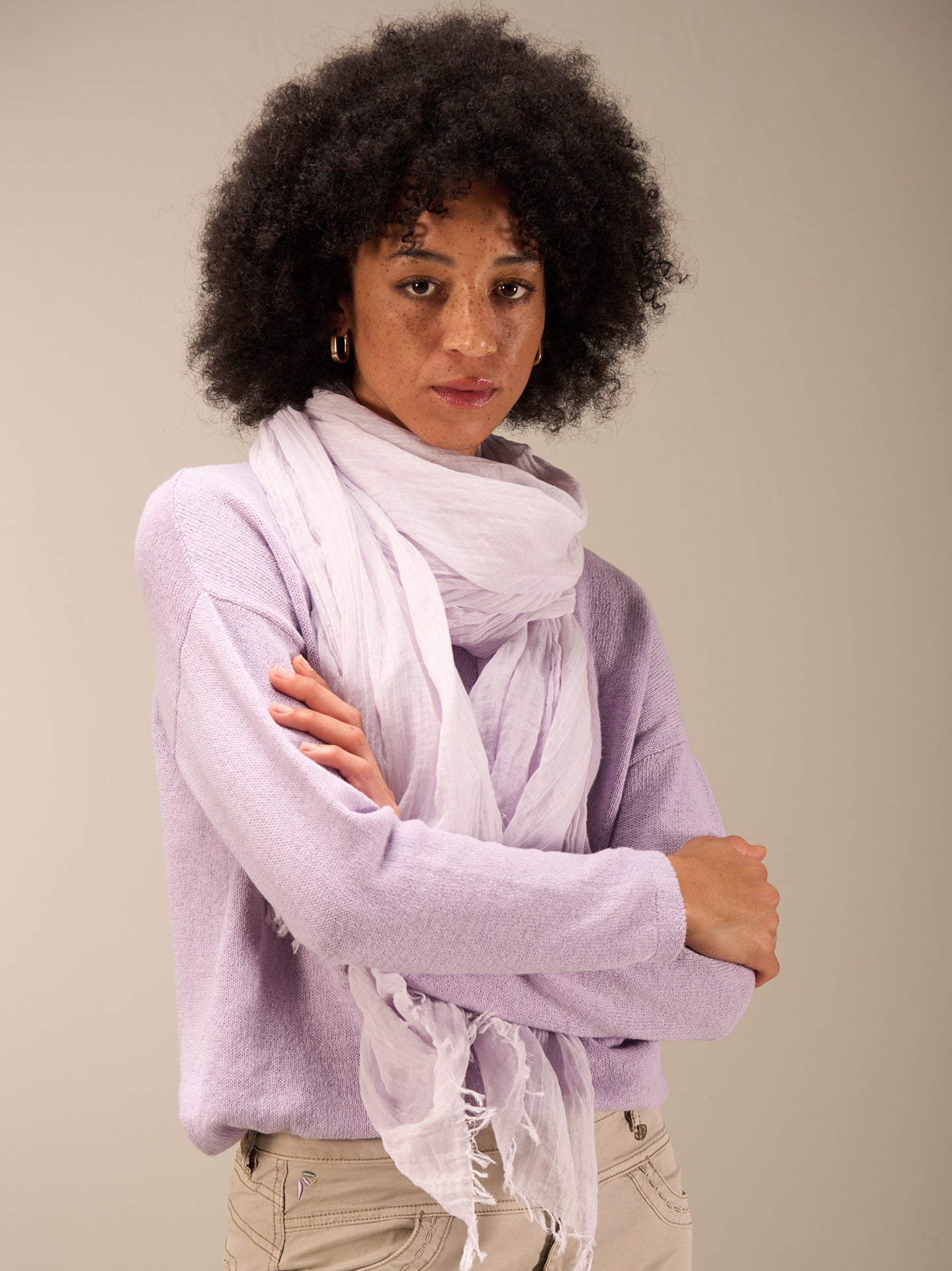 Cotton scarf