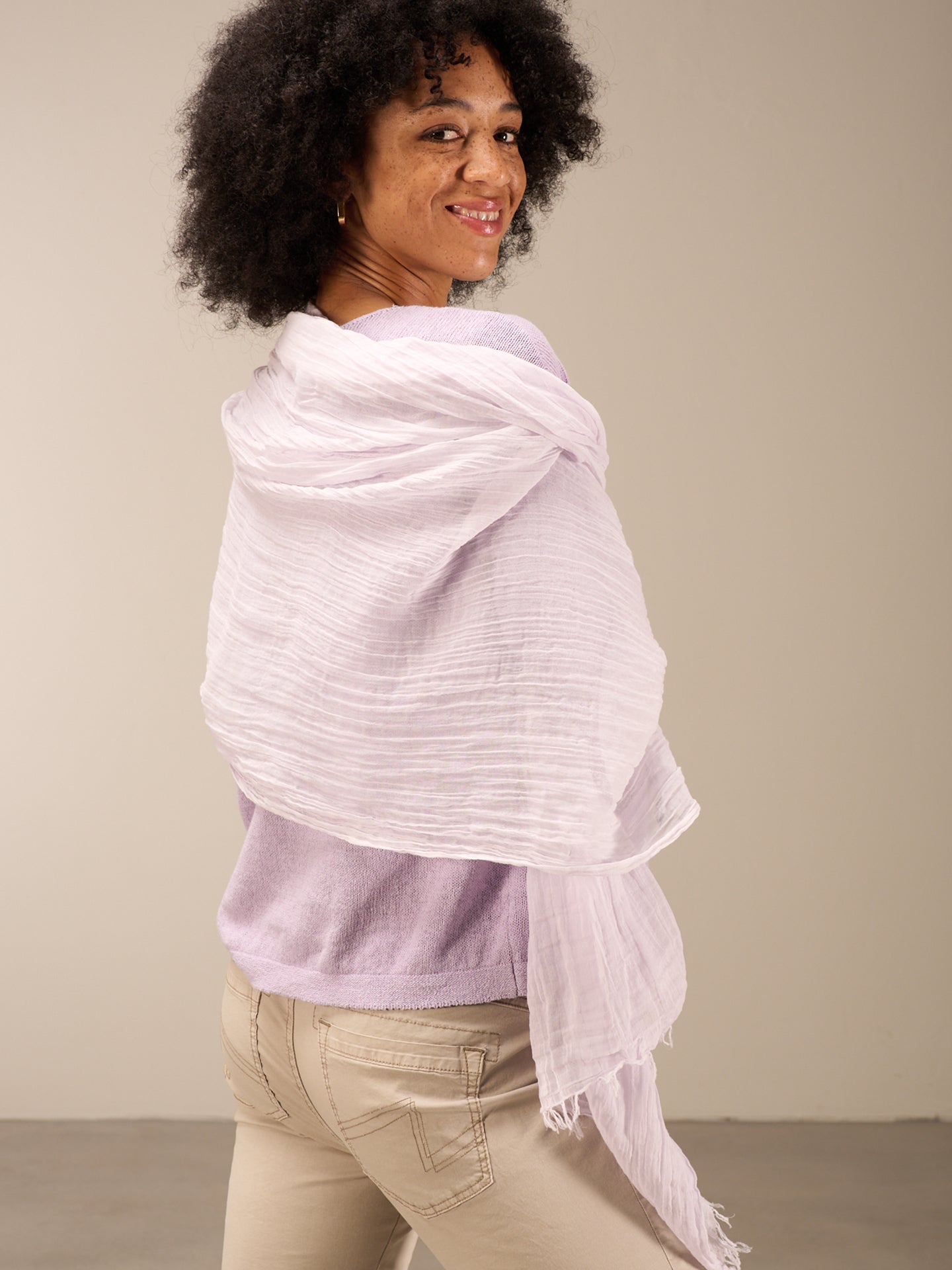 Cotton scarf