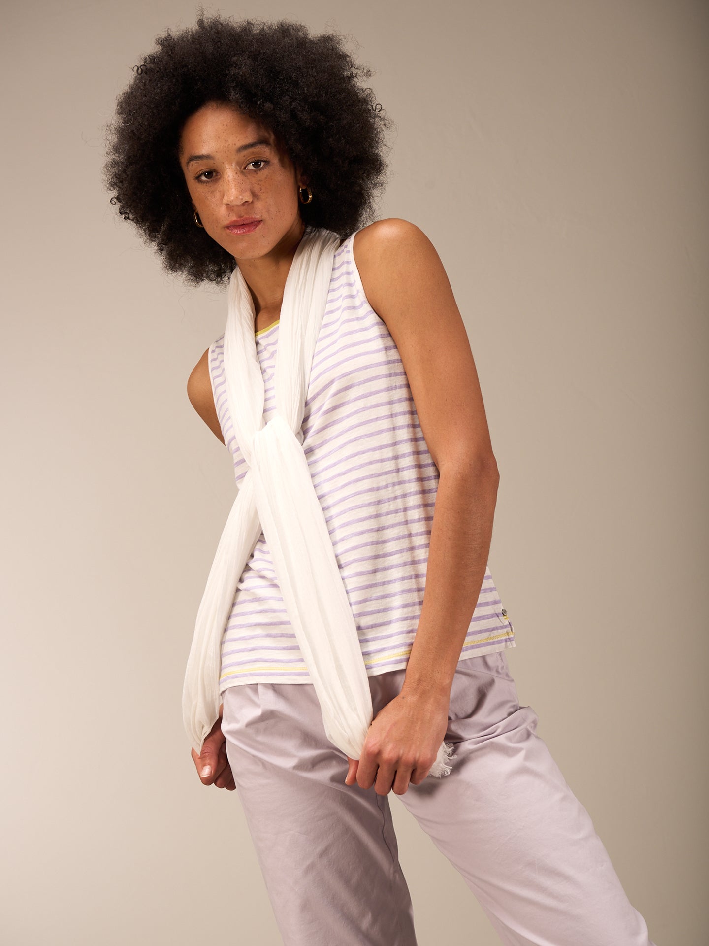 Cotton scarf