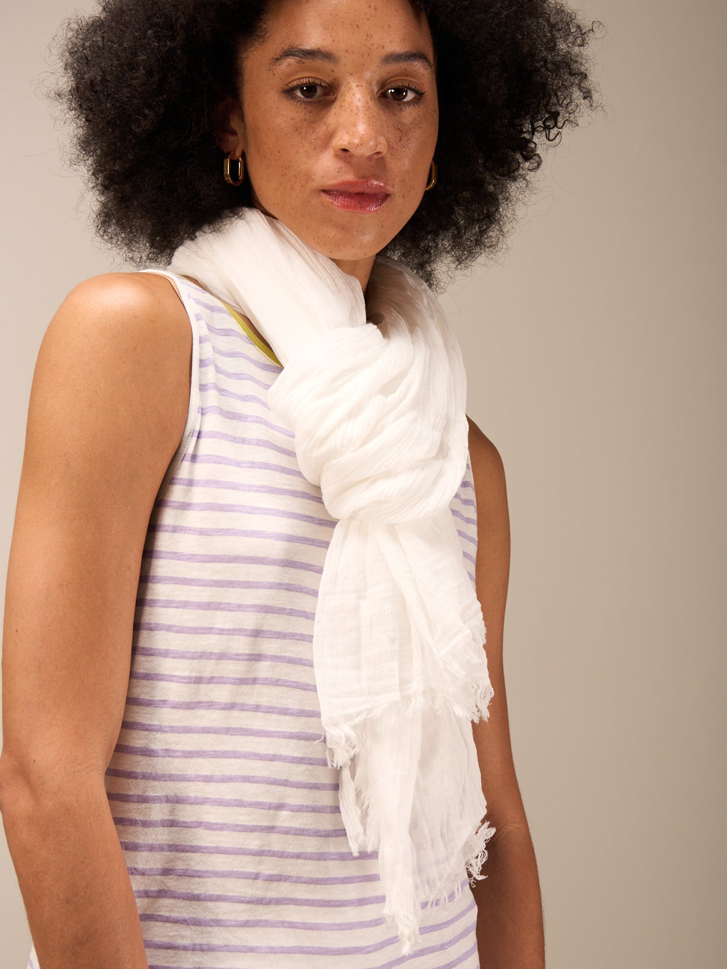 Cotton scarf