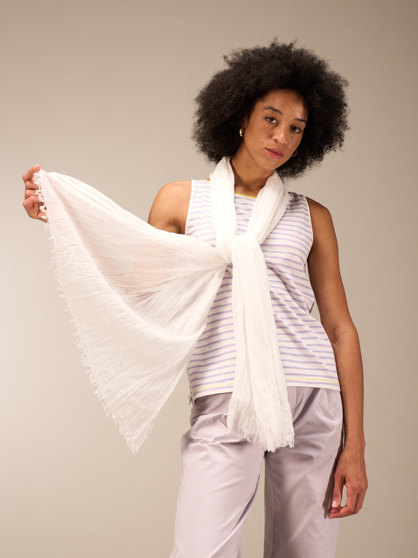 Cotton scarf