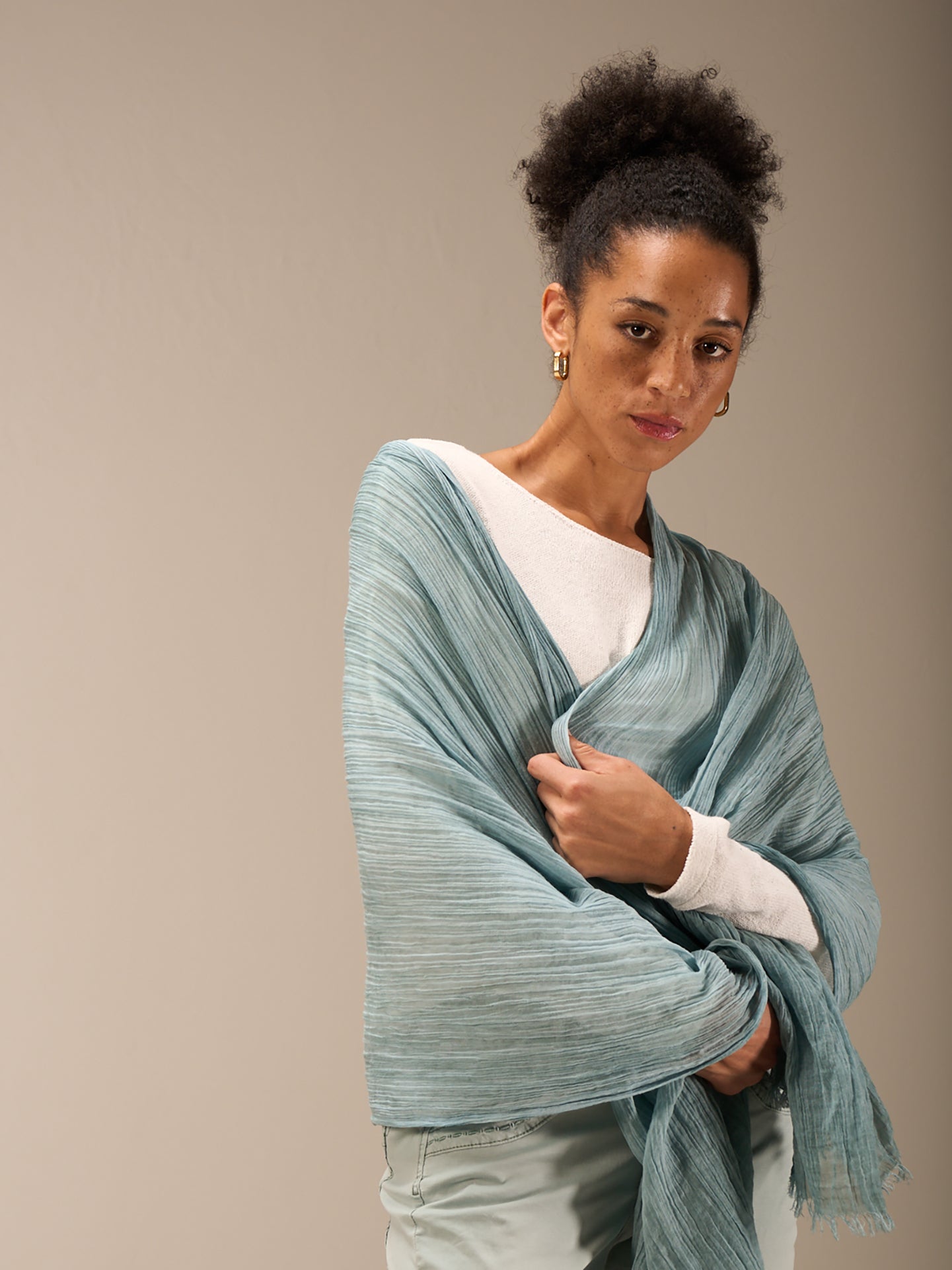 Cotton scarf