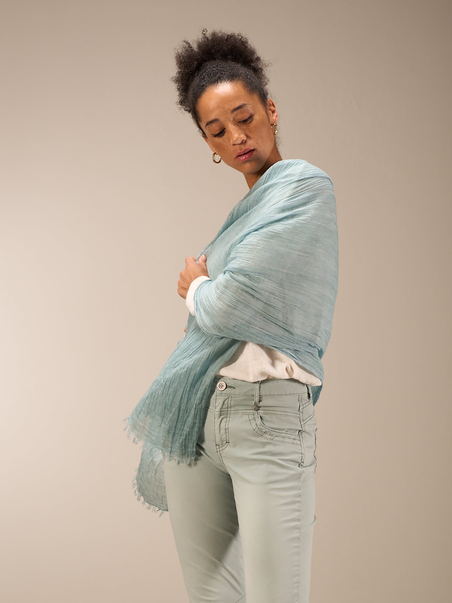 Cotton scarf